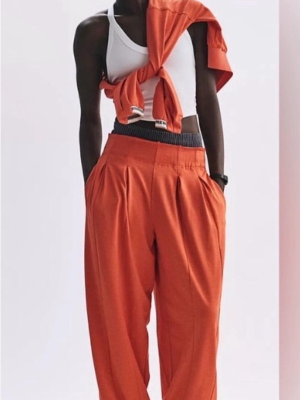 NWT FP Movement Jump Start Joggers in Scarlett - Picture 2 of 5